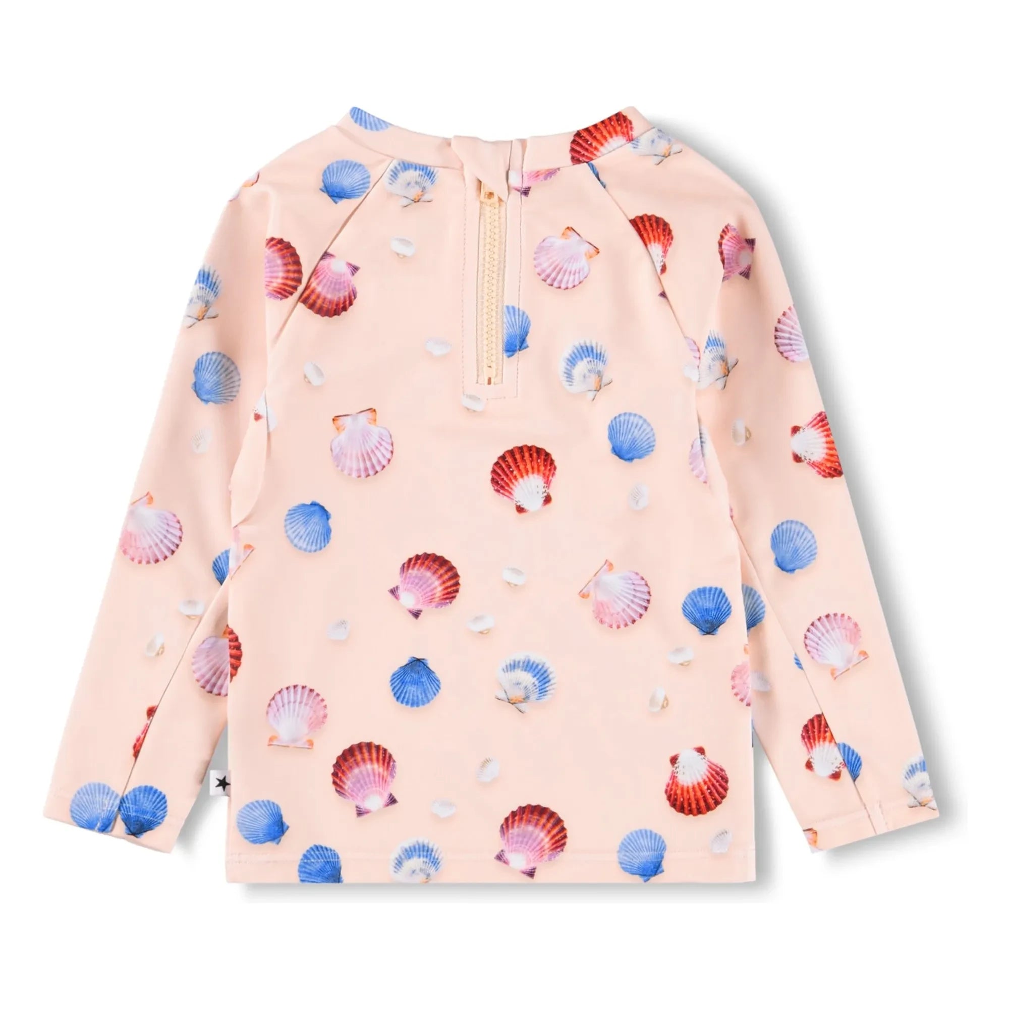 Molo - Nemo Anti-UV T-Shirt Muscheln recycelte Faser | Hellrosa