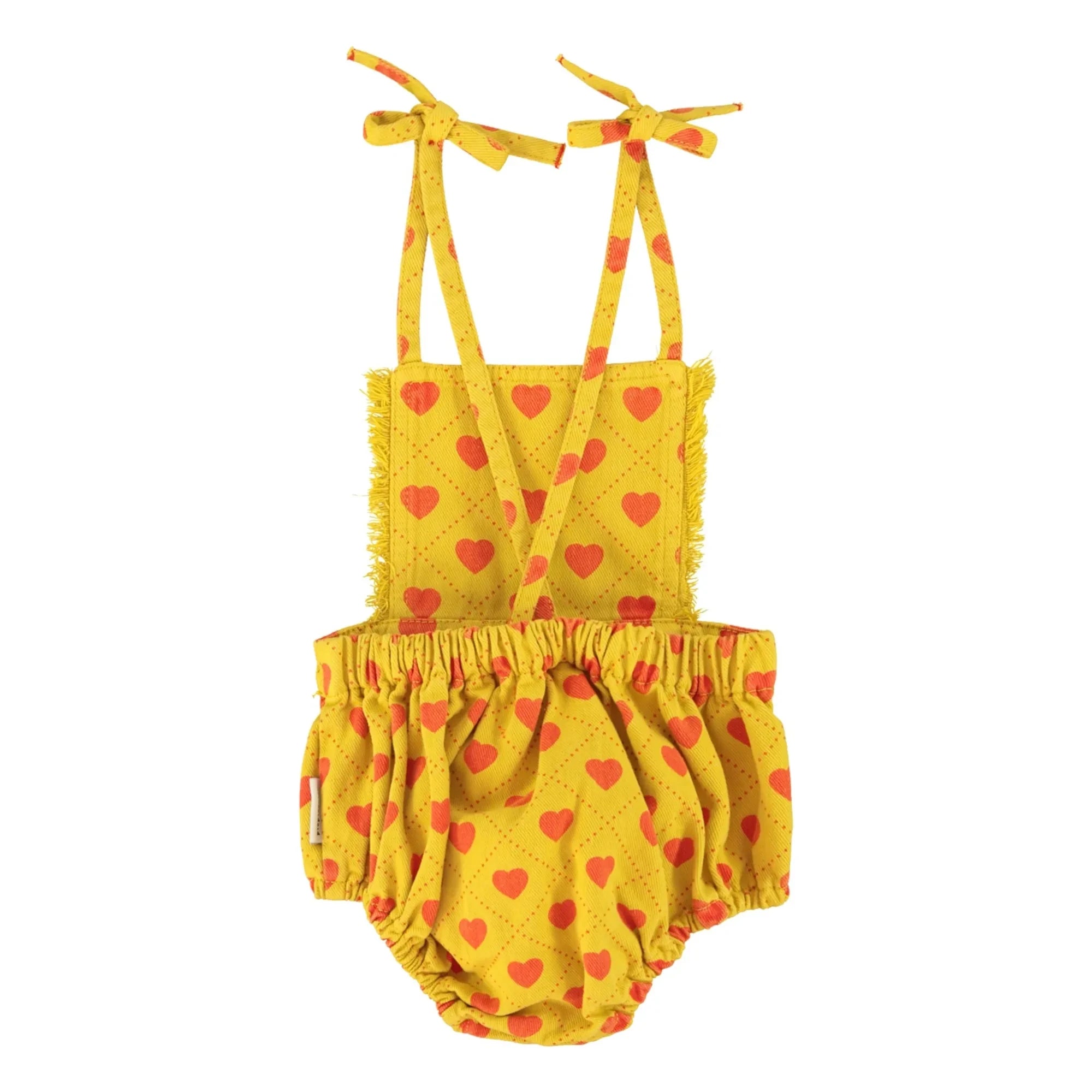 Piupiuchick - Knotenherzen Gabardine Overall | Senf
