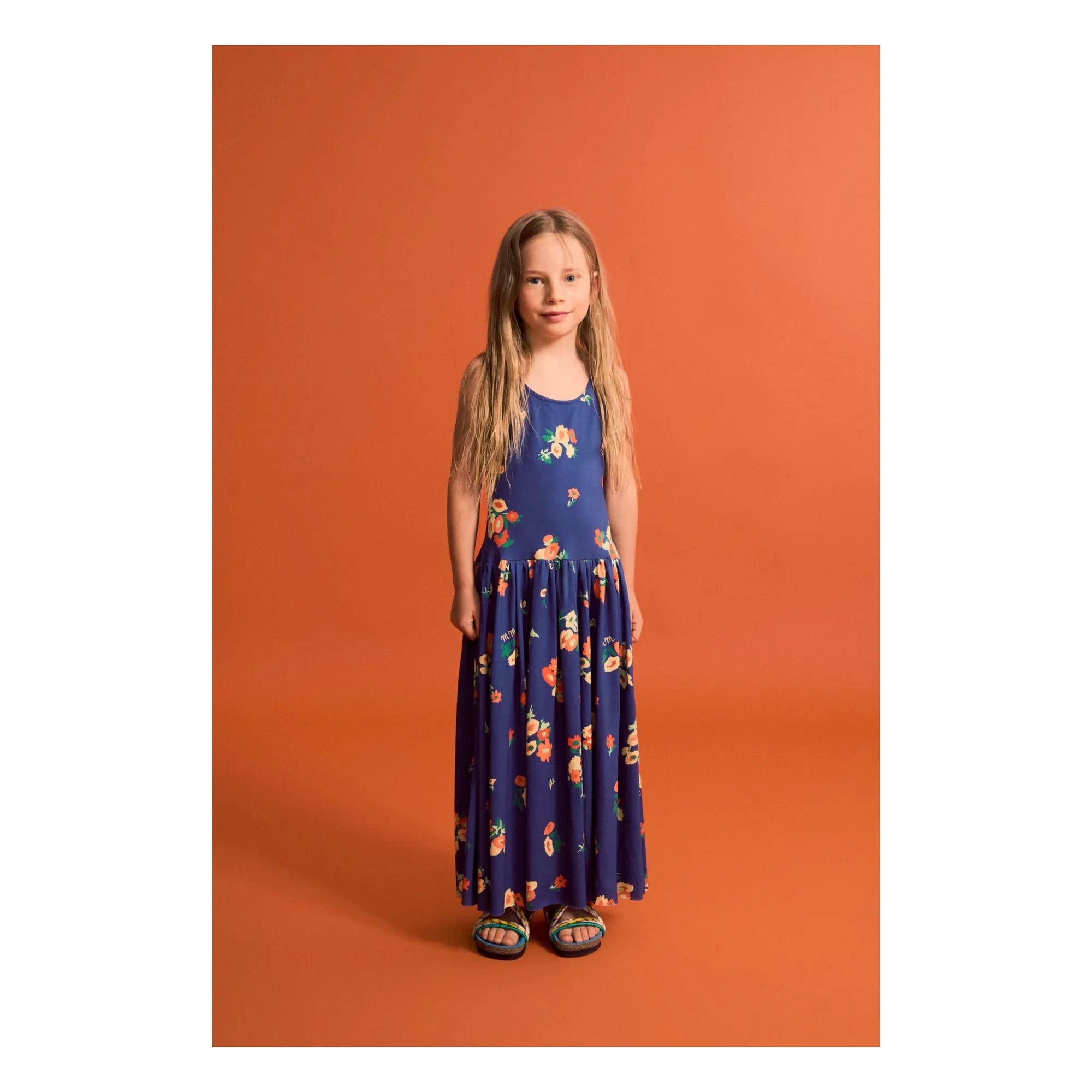 Maison Mangostan - Blumenkleid | Blau