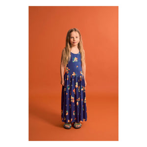 Maison Mangostan - Blumenkleid | Blau