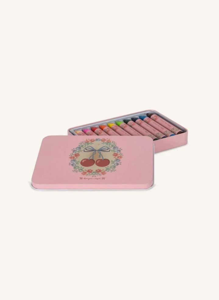 Konges Sløjd - Natürliche Wachsmalstifte - 10er Pack | Rosa