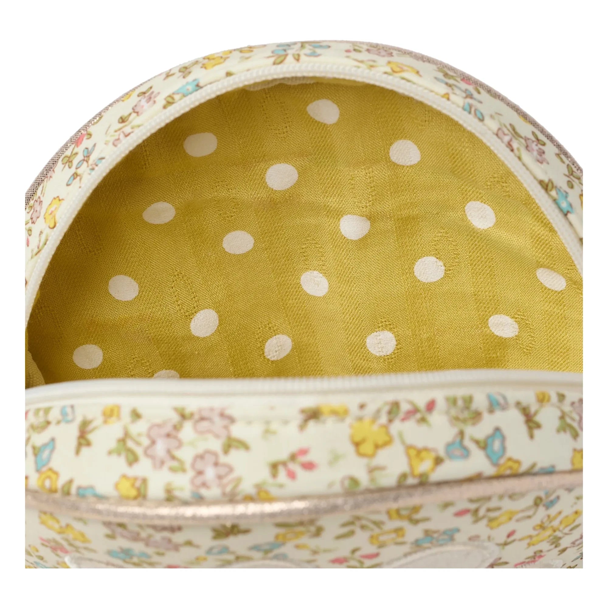 Rockahula Kids - Runde Tasche mit Blumen | Ecru