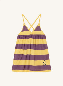 The Animals Observatory - Otter Jersey Kleid | Gelb