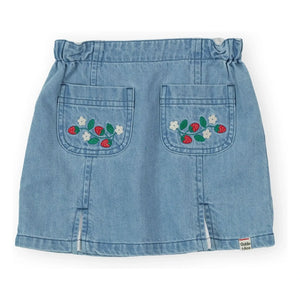 Goldie + Ace - Erdbeer Chambray Rock | Blau