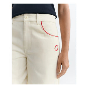 Thinking Mu - Hedda Bio-Baumwollhose | Ecru