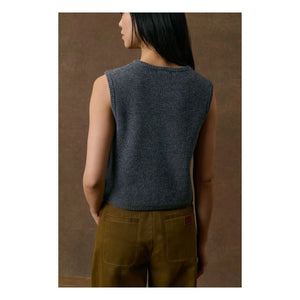 Louise Misha - Sayama Wolle Cardigan | Dunkelgrau