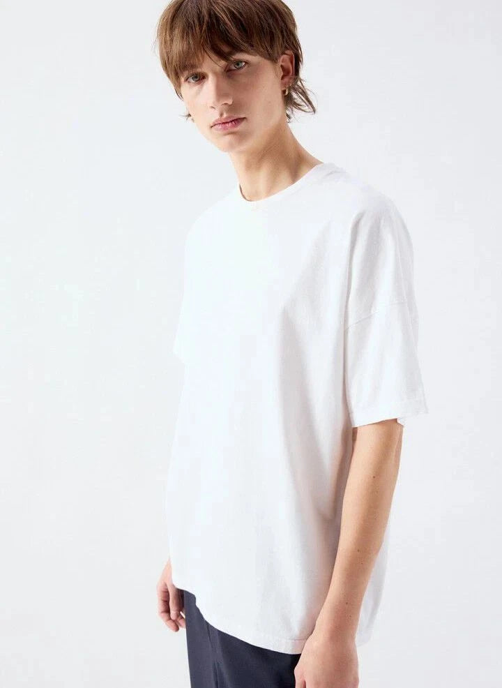 American Vintage - Fizvalley Baumwoll-T-Shirt | Weiß