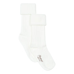 Bonpoint - Gerippte Socken | Ecru