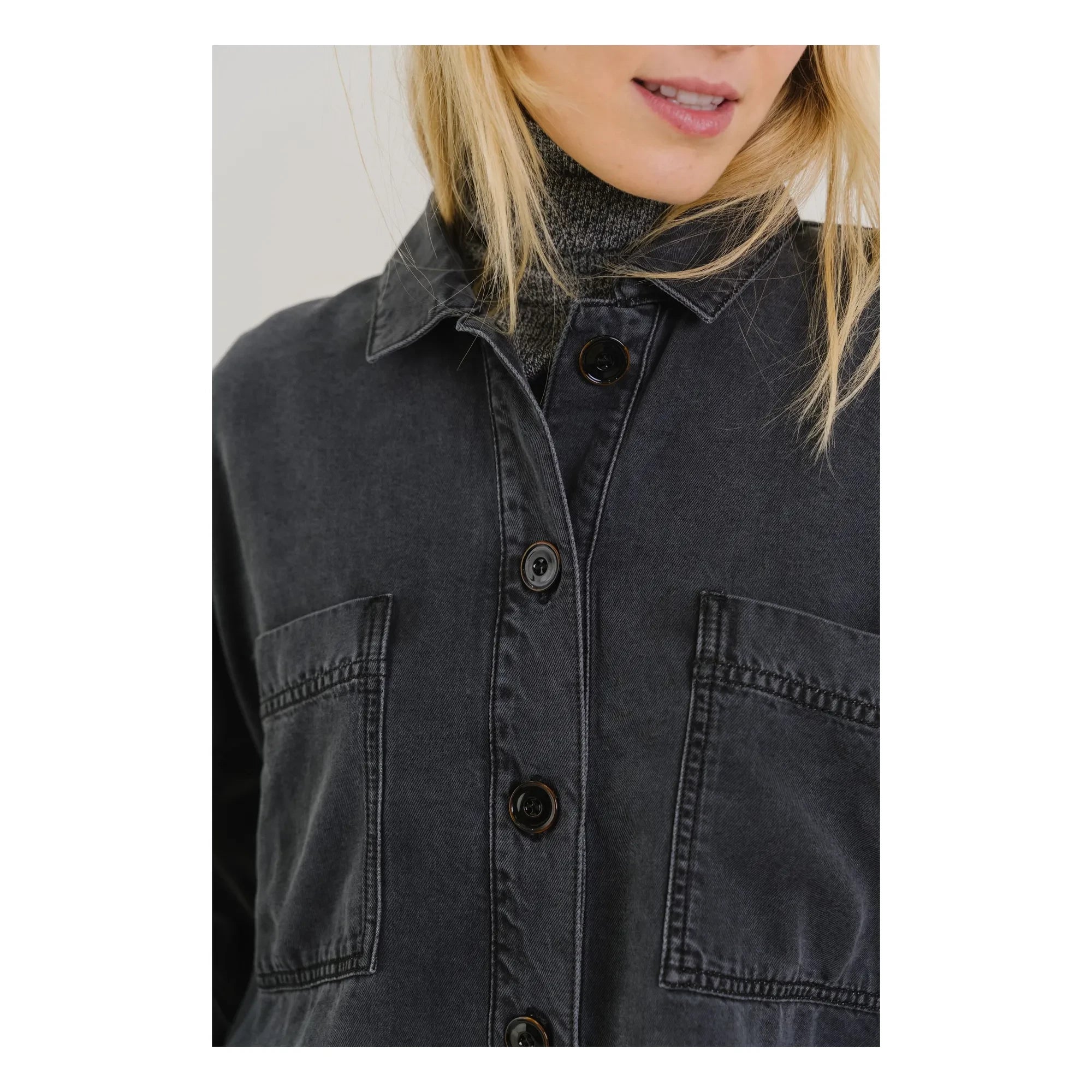 Sacrécoeur - Hemdjacke Juliet | Grau
