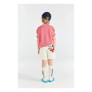 The Animals Observatory - Rosa Kurzarm-Pullover