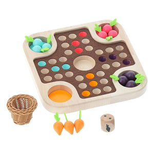 Vilac - La course du potager - Kleines Pferde-Spiel