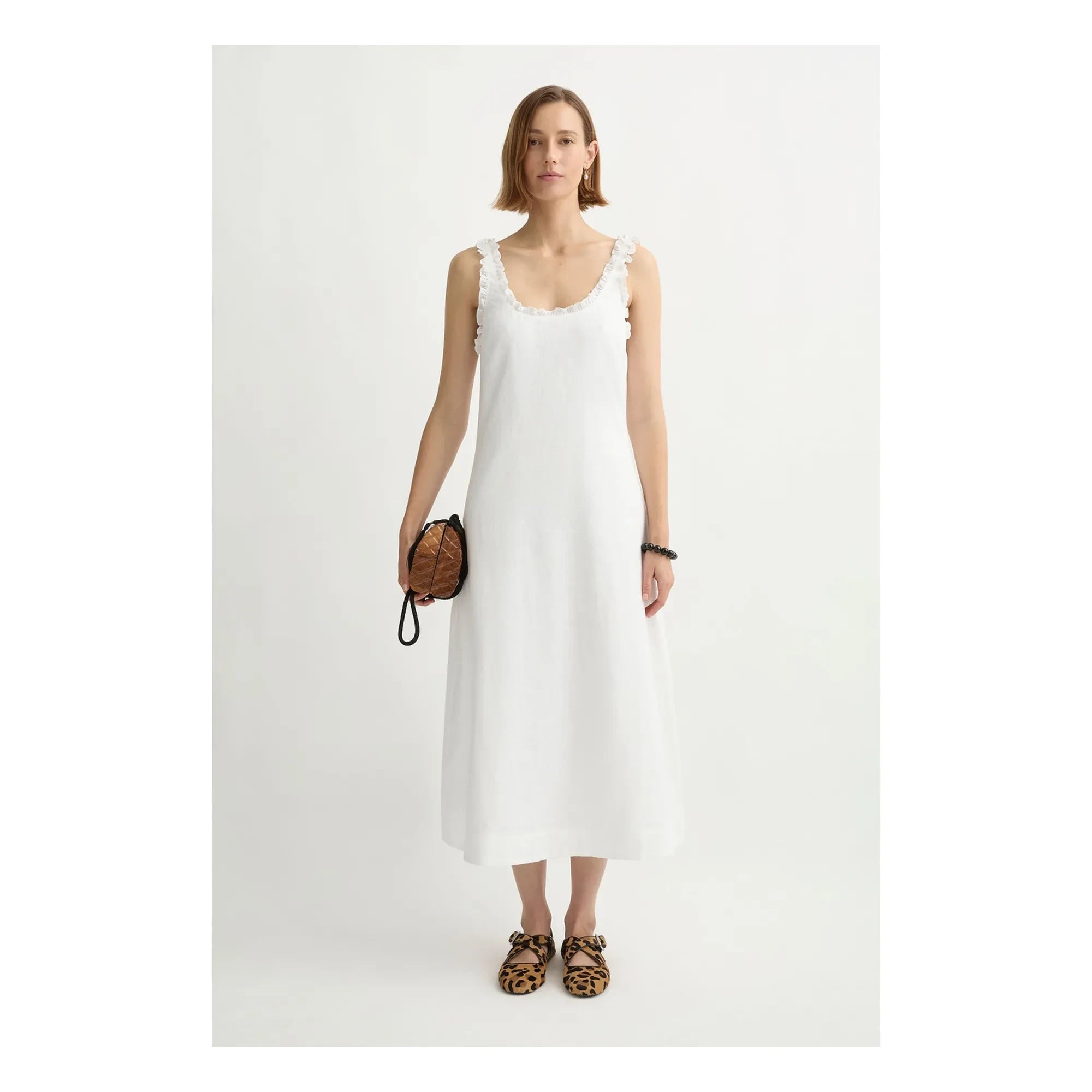 Posse - Florence Leinenkleid | Elfenbein