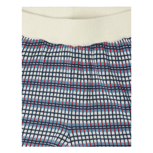 FUB - Bio-Baumwolle Feinstrick Karoshorts | Ecru
