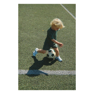 Konges Sløjd - Famo Tennis Bio-Baumwoll-T-Shirt und Shorts Set | Dunkelgrün