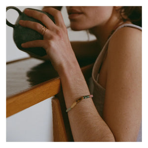 Camille Colette Studio - Lori Armband | Blau