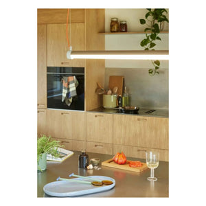 Hübsch - Interplay Pendelleuchte Aluminium | Braun