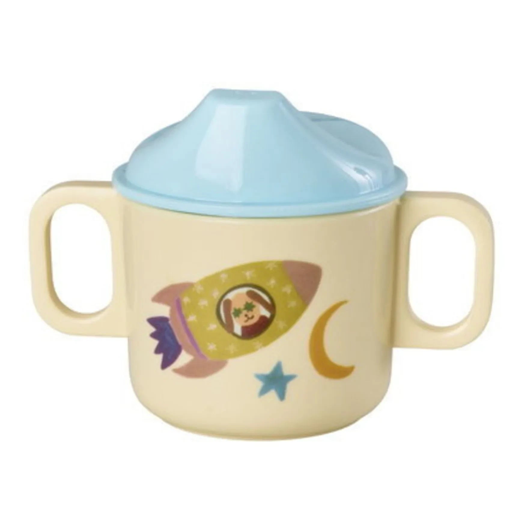 Rice - Space Dog Lerntrinkbecher | Blau