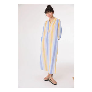 Sacrécoeur - Nina Cruz Bio-Baumwollkleid | Blau