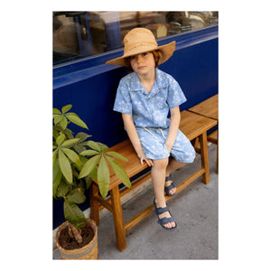Louis Louise - Denim Bermuda Soho Hawaii | Hellblau
