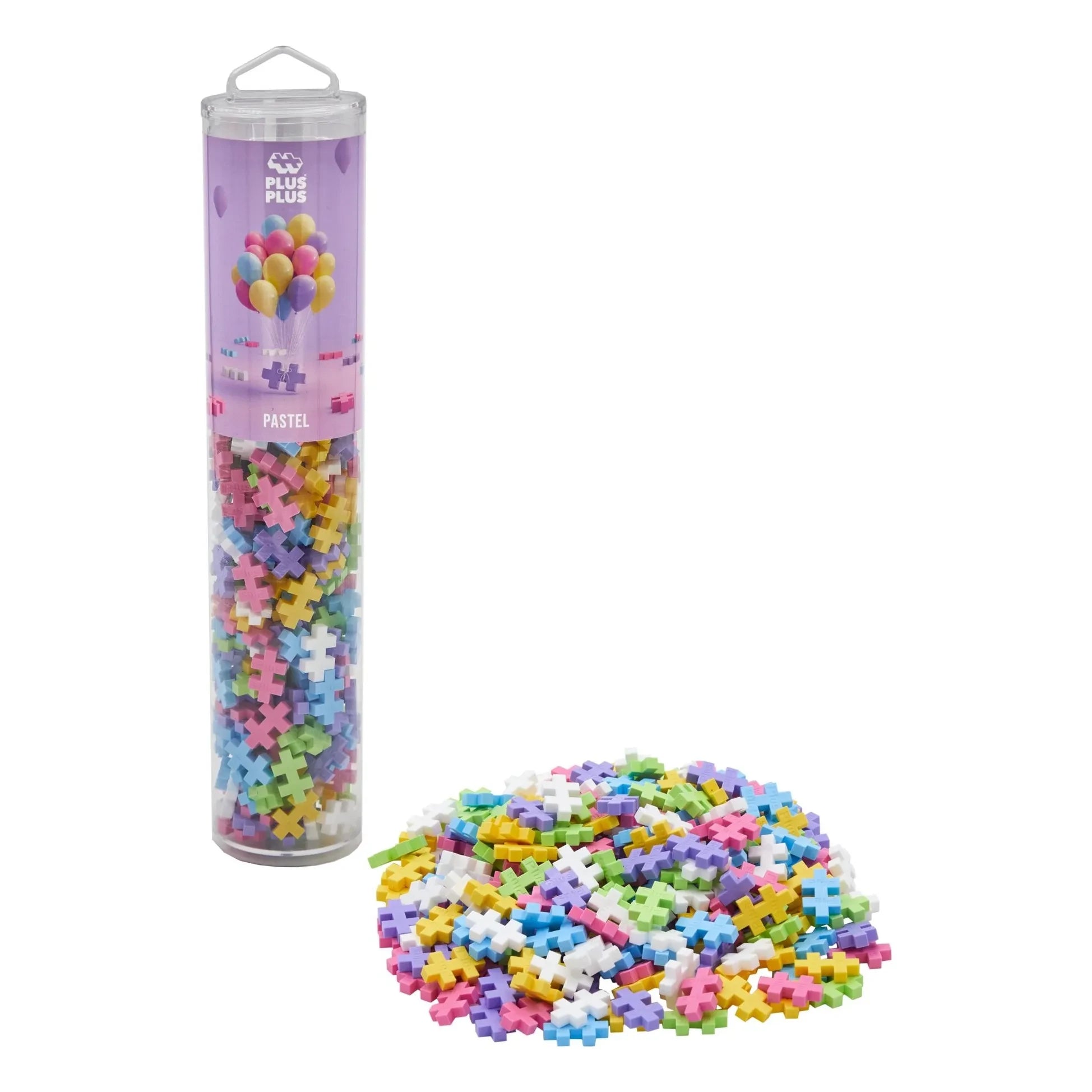 Plus-Plus - Pastell-Röhre - 240 Teile