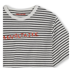 Zadig & Voltaire - Gestreiftes Revoltaire T-Shirt | Ecru