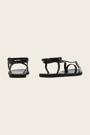AllSaints kadın deri sandalet Tyla Eyelet Sandal