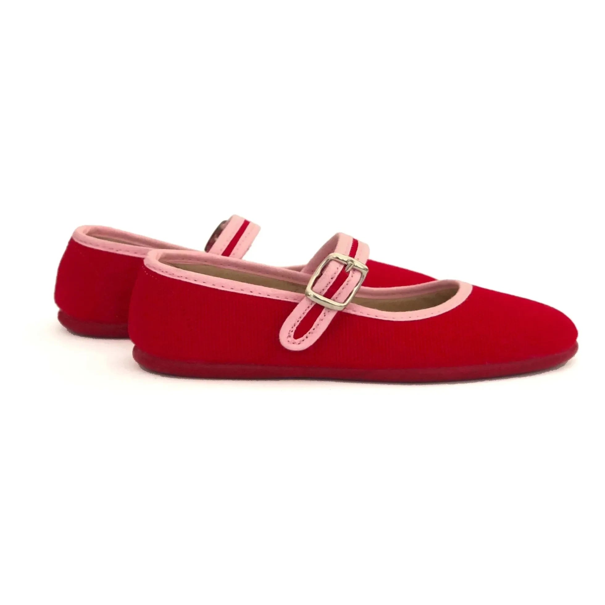 Hermosilla - Poppy Ballerinas | Rot