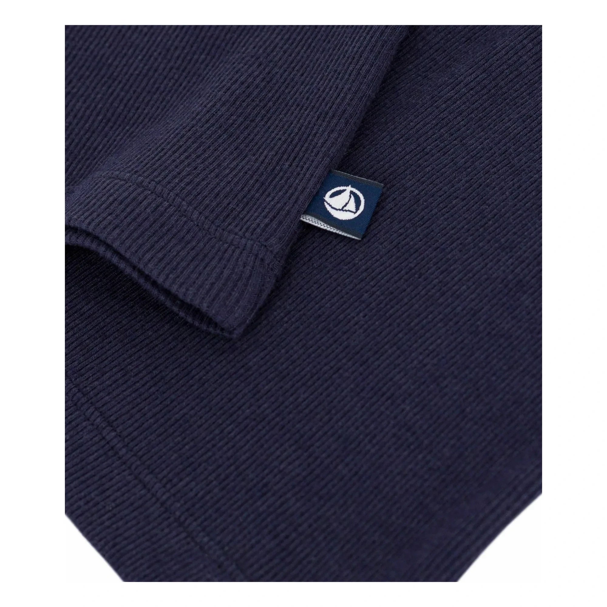 Petit Bateau - Glattes Woll-Trägershirt | Marineblau