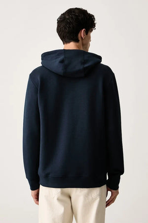 Paul&Shark modal karışımlı kapüşonlu erkek sweatshirt
