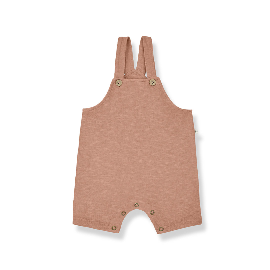1+ in the family Rocco Overalls - Apricot-Dungarees-Apricot-6m | Natural Baby Shower