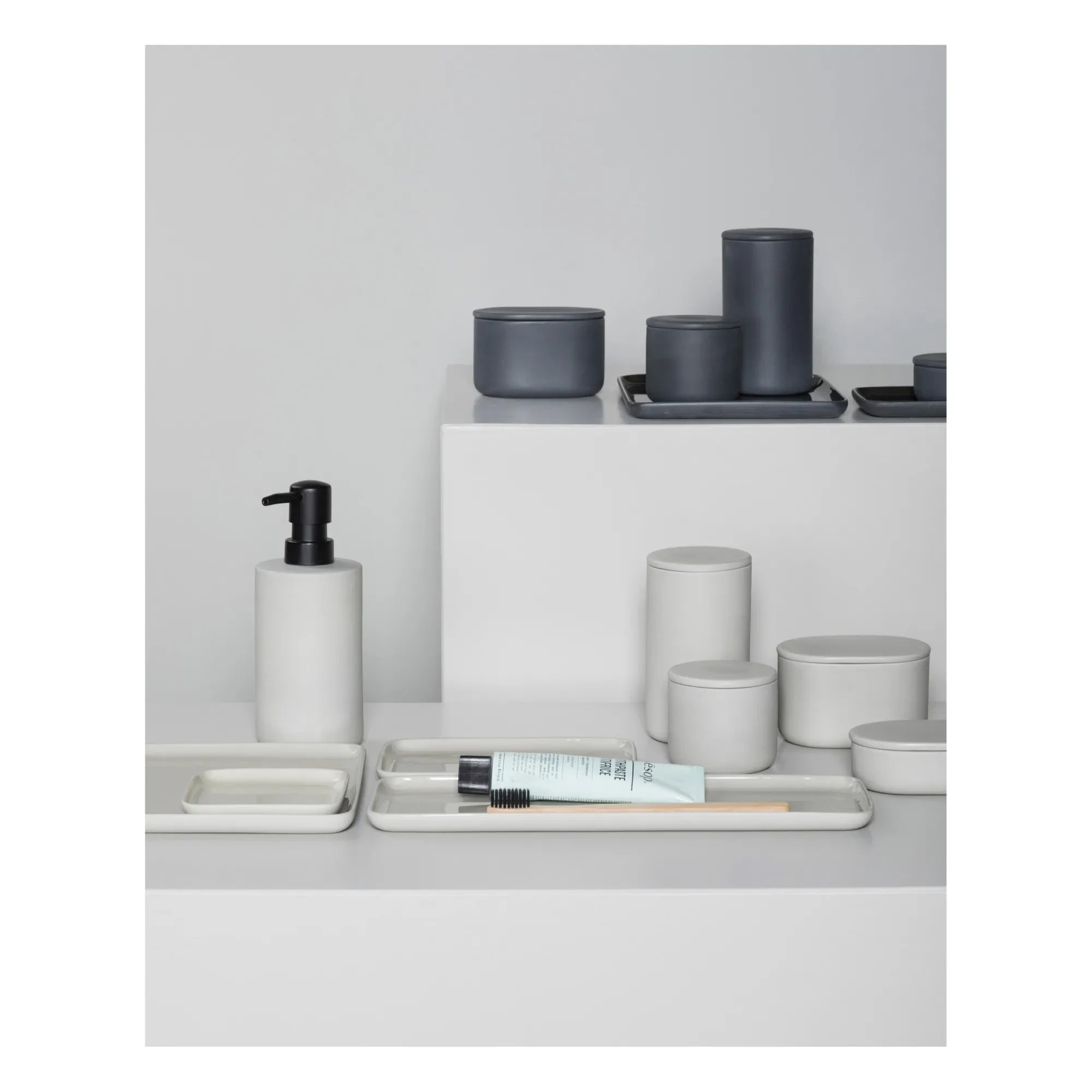 Serax – Rechteckiges Tablett | Vanille