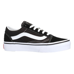 Vans - Old Skool Wildleder und Canvas Schnür-Sneaker | Schwarz