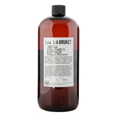 L:A BRUKET - 104 Refill El ve Vücut Yıkama Bergamot/Patchouli 1000 ml