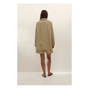 Faithfull the Brand – Clemente Baumwoll-Streifenshorts