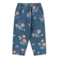 Konges Sløjd - Magot Erdbeer Bio-Baumwoll-Jeans | Blau