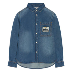 Hundred Pieces - Enzo Jeanshemd | Denimblau