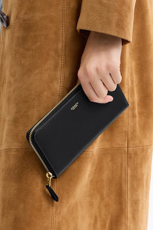 Coach Damen Leder Geldbörse Accordion Zip