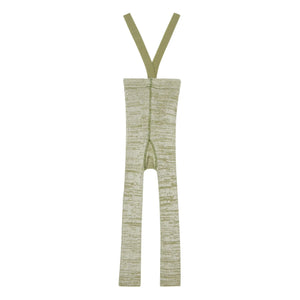 Silly Silas - Bio-Baumwoll Träger-Strumpfhose | Heather Green