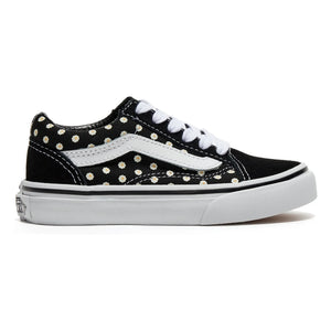 Vans - Old Skool Blumenmuster-Schnürsneaker | Schwarz