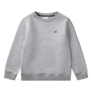 Lacoste - Sweatshirt aus Bio-Baumwolle mit Logo | Heather Grey