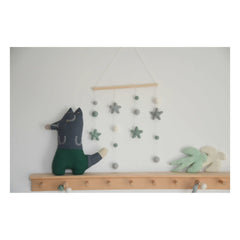 Calm – Blauwal-Wandmobil