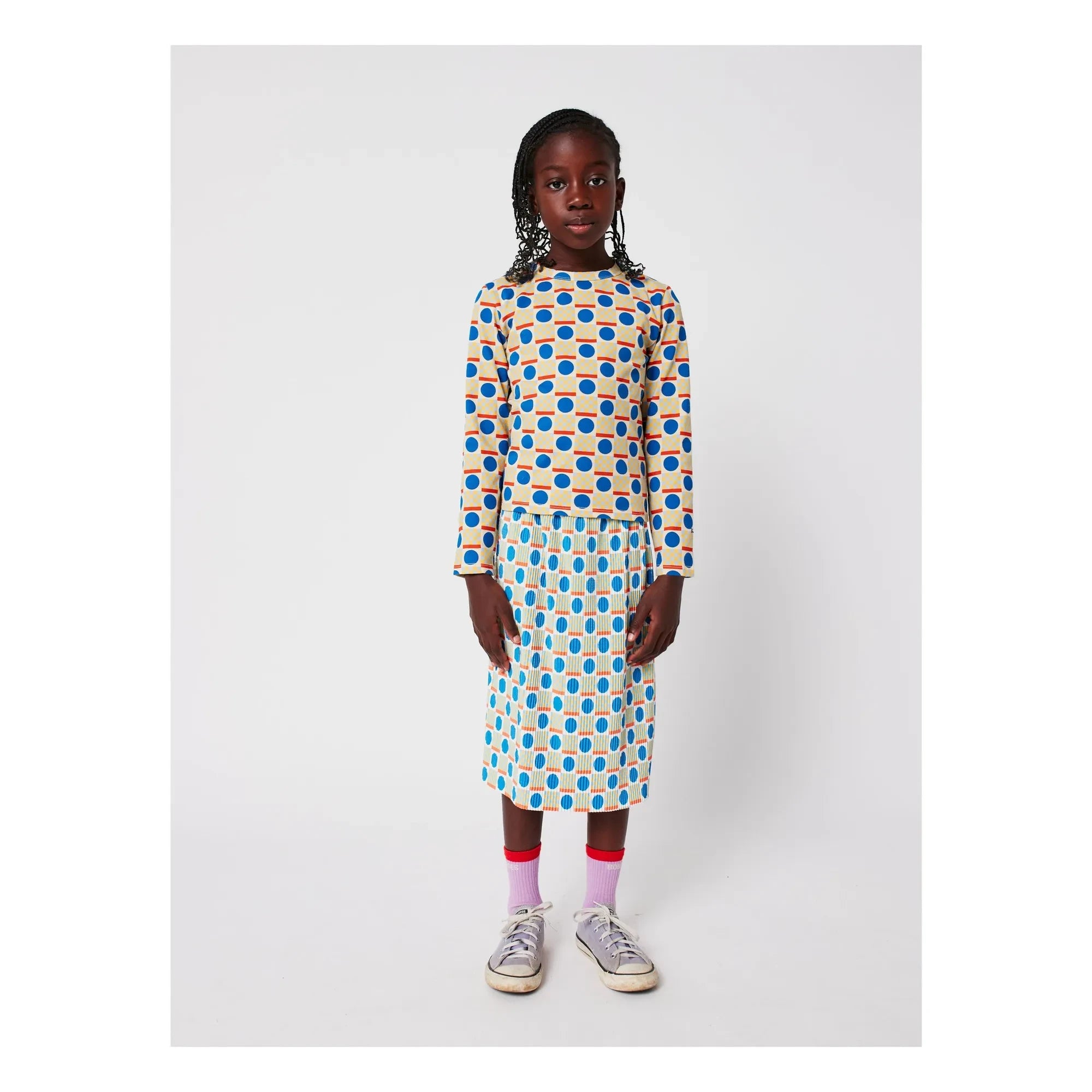 Bobo Choses - Geometrisches T-Shirt aus Bio-Baumwolle | Ecru