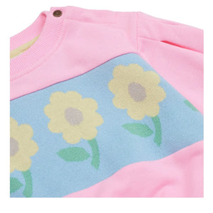Goldie + Ace - Çiçek Desenli Sweatshirt - Smallable'a Özel | Pembe