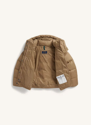 Ralph Lauren - Kapuzenjacke mit Logo | Camel