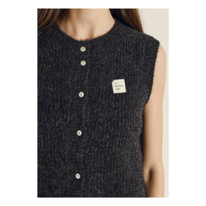 American Vintage - East Laine Strickjacke | Anthrazit