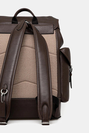 Coach Leder Rucksack