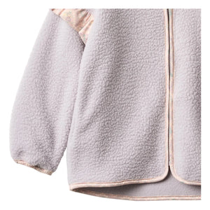 Weizen - Ellena Jacke aus recycelten Fasern mit Sherpa | Lavendel