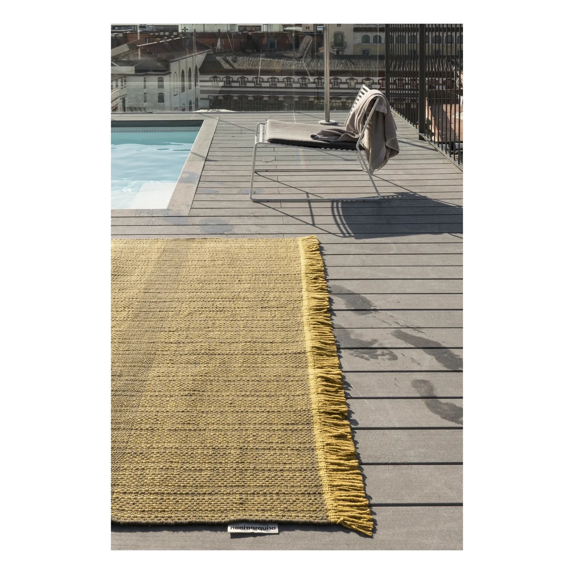Nanimarquina - Tres Outdoor-Teppich, Elisa Padrón | Gold