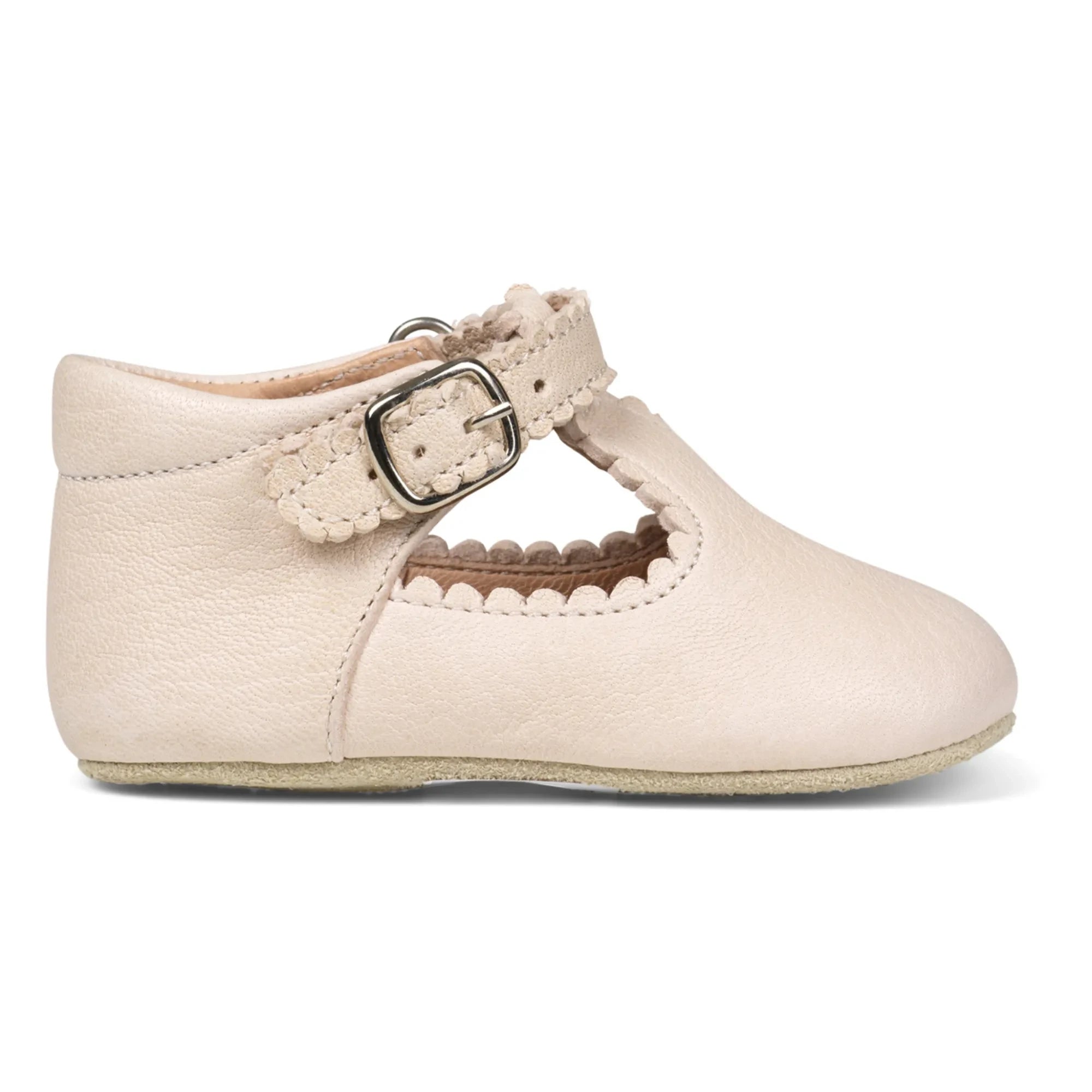 Petit Nord - T-Riemen Stiefel | Creme