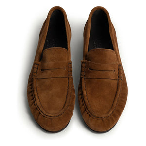 Posa - Wildleder-Loafer | Dunkelbraun
